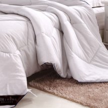 Cheap 59"×79" Twin Fibre White Alternative Comforters Duvet Insert