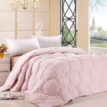 Cheap 63"×83" Twin Thicken Pink Alternative Comforters Duvet Insert