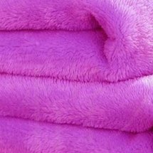 Cheap 79"×91" Full Purple Velvet Blankets