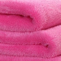 Cheap 79"×91" Full Pink Velvet Blankets
