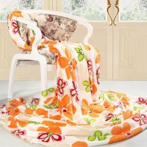 Cheap 79"×91" Full Floral Velvet Blankets